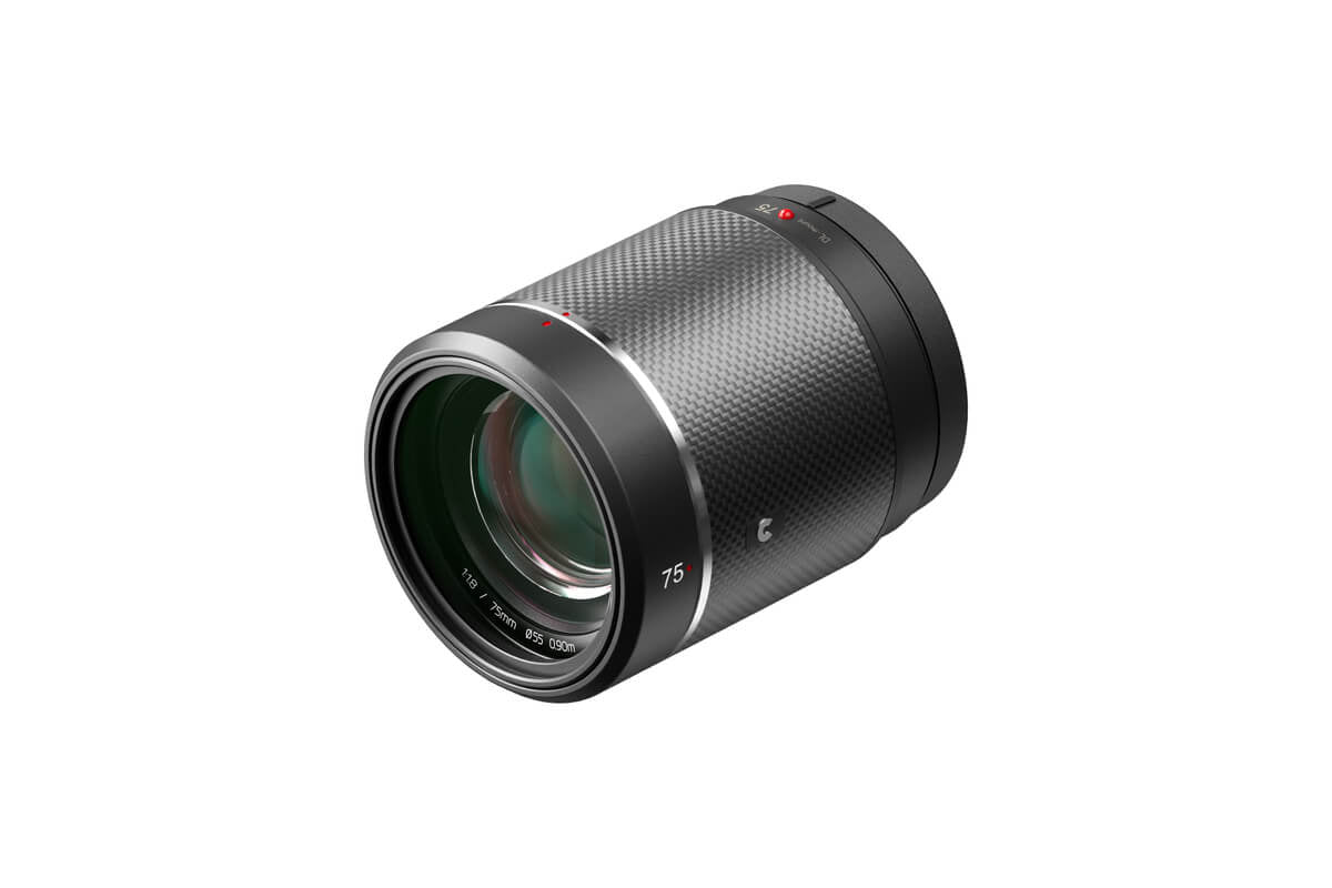 DJI DL 75 mm F1.8レンズ